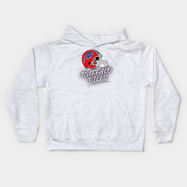 buffalo bills Kids Hoodie by stylishkhan